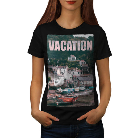 Fun Vacation Village Womens T-Shirt