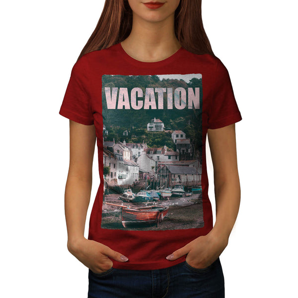 Fun Vacation Village Womens T-Shirt