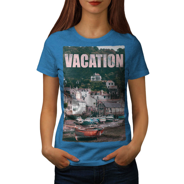 Fun Vacation Village Womens T-Shirt