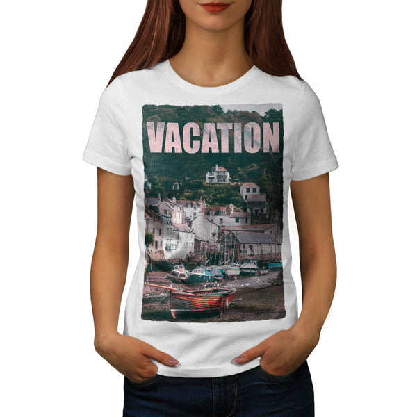 Fun Vacation Village Womens T-Shirt