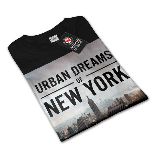 Landmark Of New York Mens Long Sleeve T-Shirt