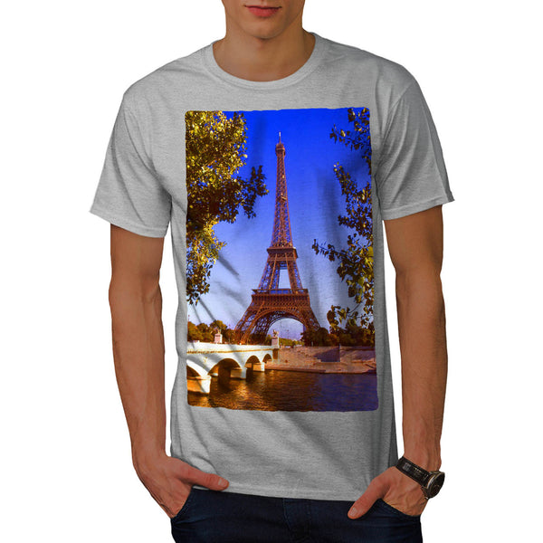 Eiffel Tower France Mens T-Shirt