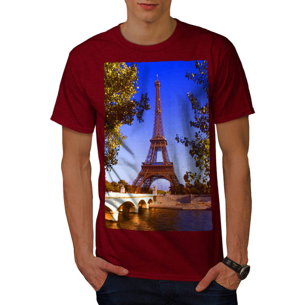 Eiffel Tower France Mens T-Shirt