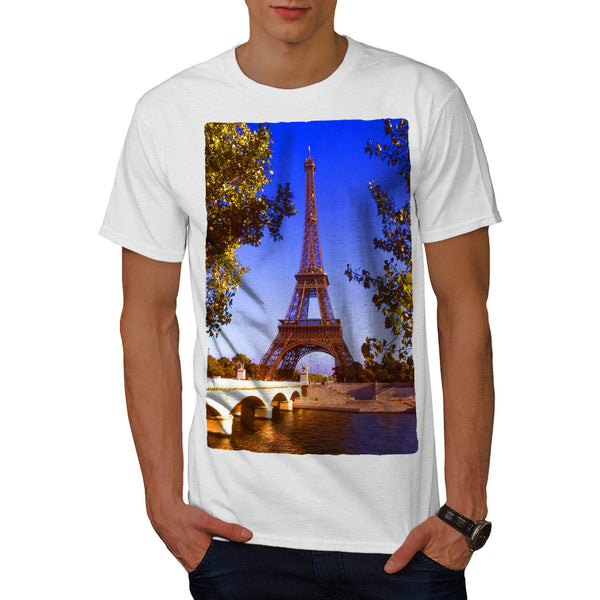 Eiffel Tower France Mens T-Shirt
