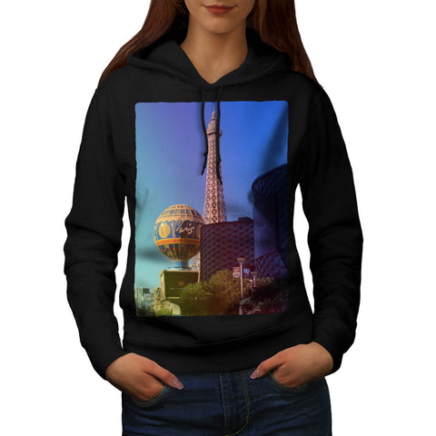 Las Vegas Landmark Womens Hoodie