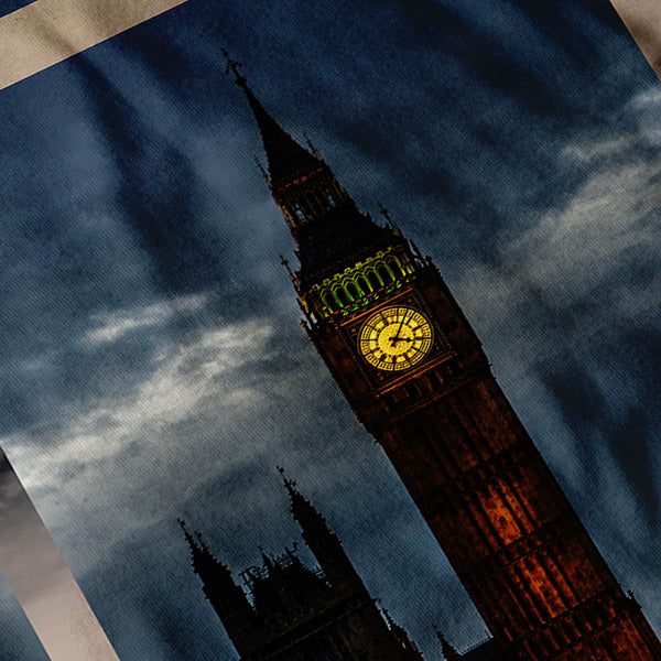 Big Ben Tower Clock Mens T-Shirt