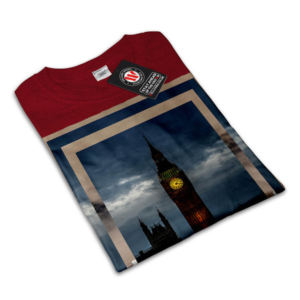 Big Ben Tower Clock Mens T-Shirt