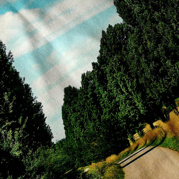 Relaxing Forest Road Womens T-Shirt
