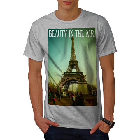 Eiffel Tower Structure Mens T-Shirt