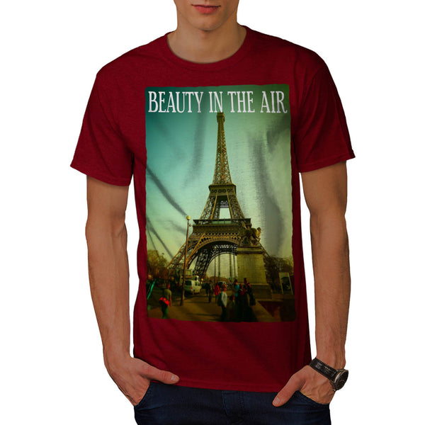 Eiffel Tower Structure Mens T-Shirt