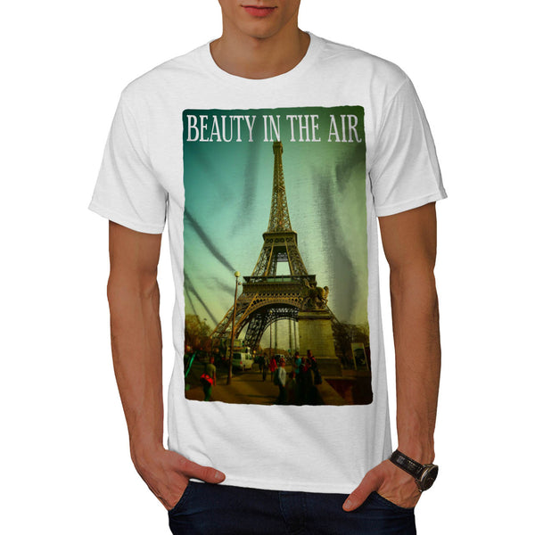 Eiffel Tower Structure Mens T-Shirt