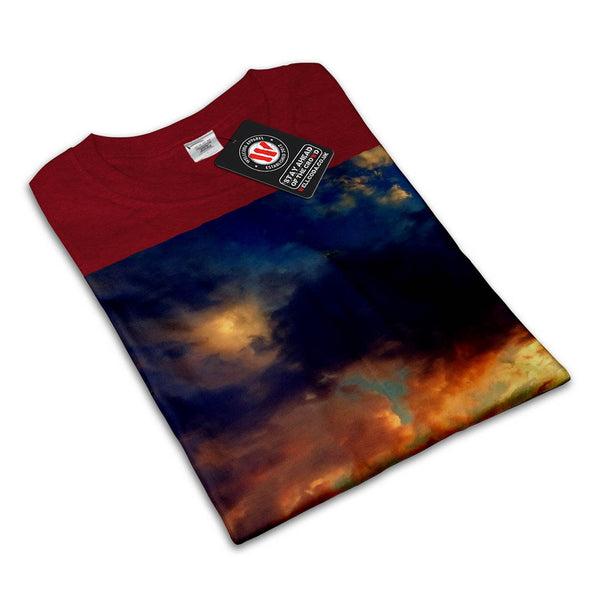 Cloud Sky Over Desert Mens T-Shirt