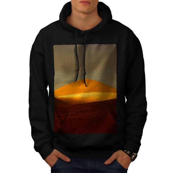 Desert Mountain Sand Mens Hoodie