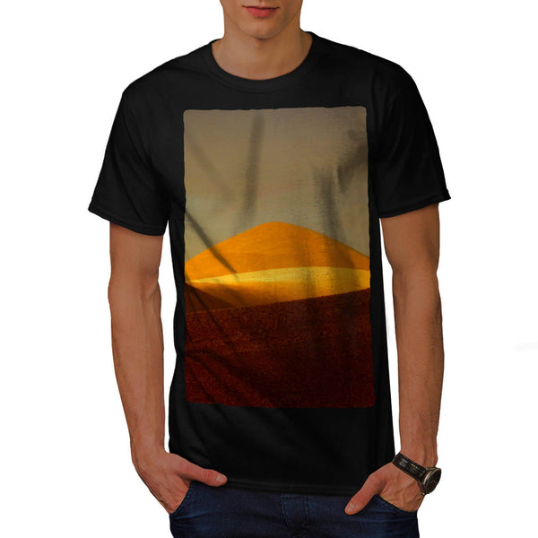 Desert Mountain Sand Mens T-Shirt