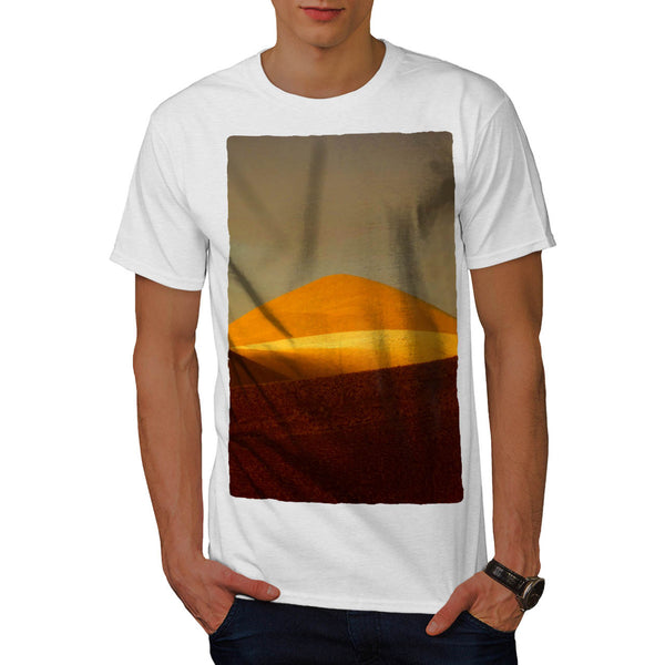 Desert Mountain Sand Mens T-Shirt