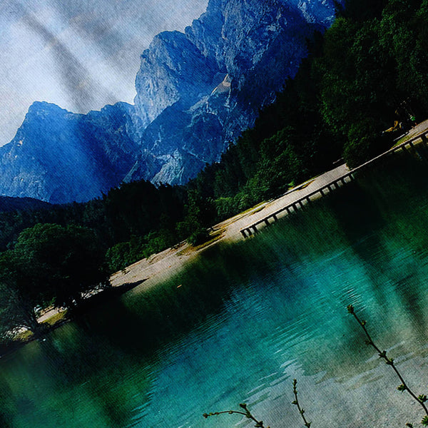 Mountain Scenery Womens T-Shirt