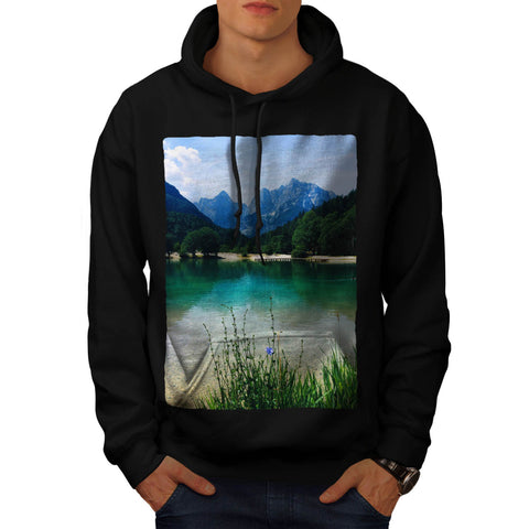 Mountain Scenery Mens Hoodie