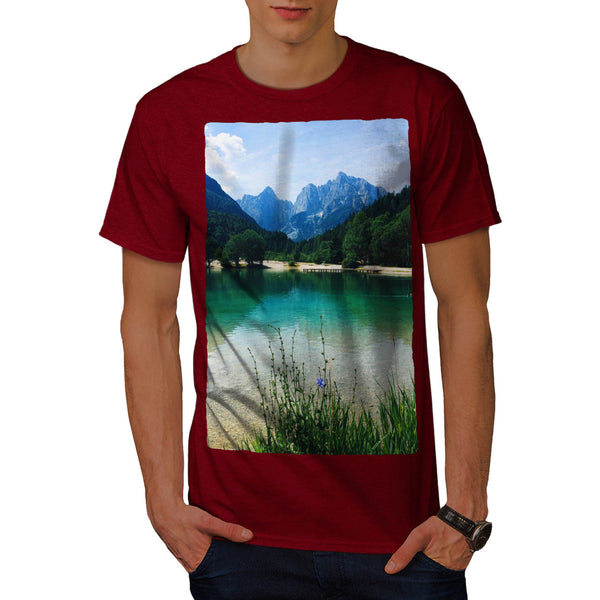 Mountain Scenery Mens T-Shirt
