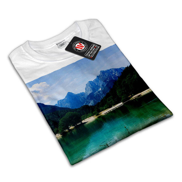 Mountain Scenery Womens T-Shirt