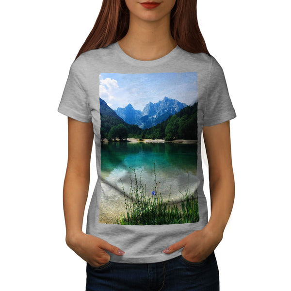 Mountain Scenery Womens T-Shirt