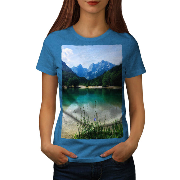 Mountain Scenery Womens T-Shirt