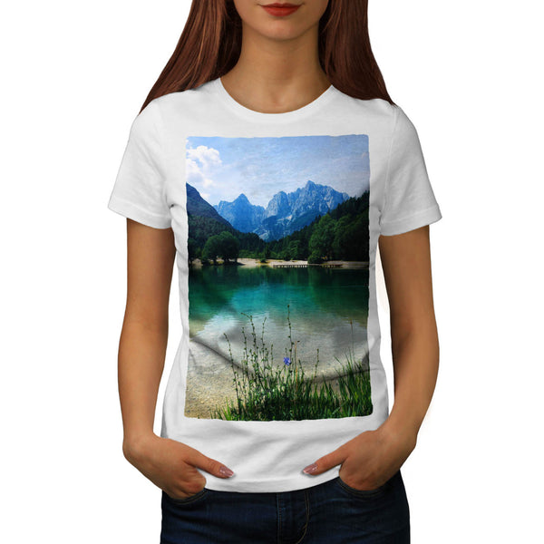Mountain Scenery Womens T-Shirt