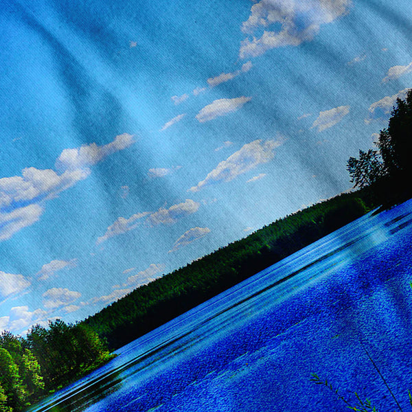 Lake Nature View Mens Hoodie