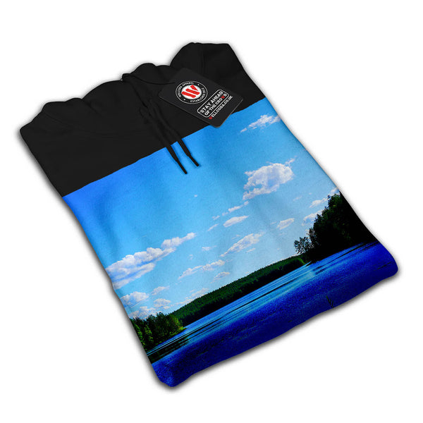 Lake Nature View Womens Hoodie