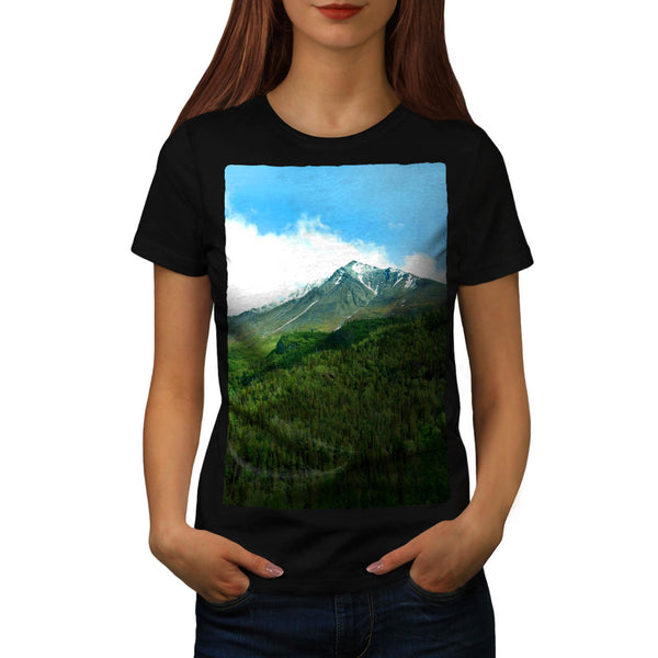 Mountain Forest Womens T-Shirt