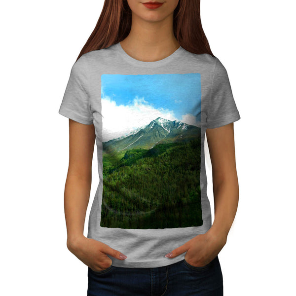 Mountain Forest Womens T-Shirt