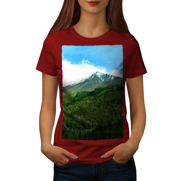 Mountain Forest Womens T-Shirt