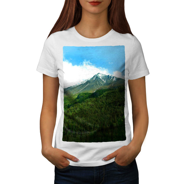 Mountain Forest Womens T-Shirt