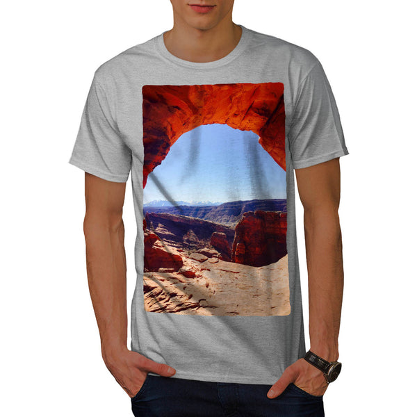 Mountain Landscape Mens T-Shirt