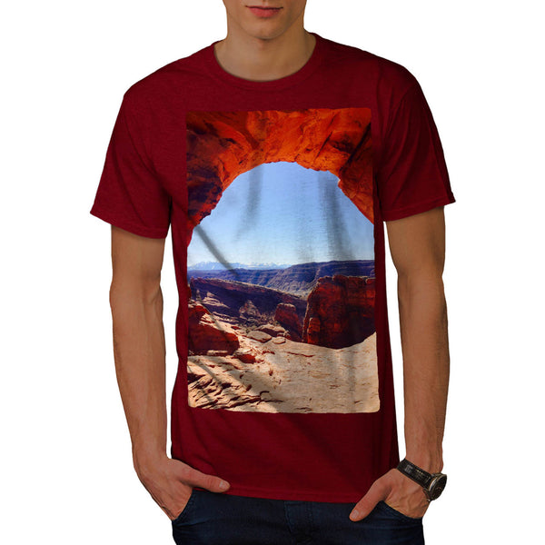 Mountain Landscape Mens T-Shirt