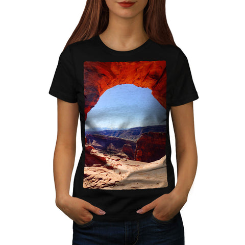 Mountain Landscape Womens T-Shirt