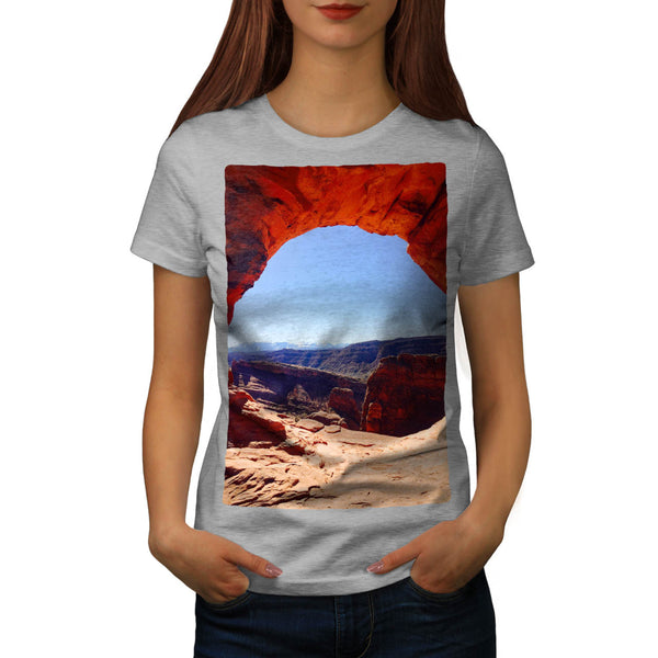 Mountain Landscape Womens T-Shirt