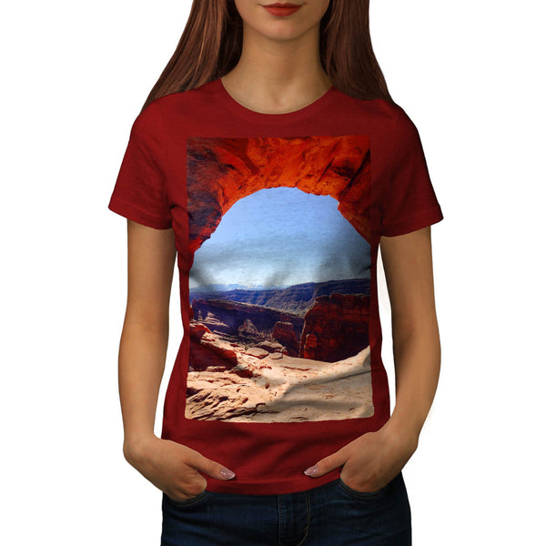 Mountain Landscape Womens T-Shirt