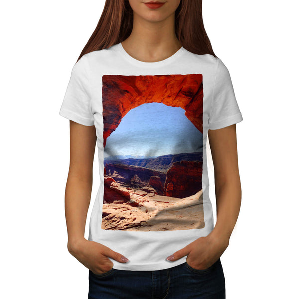 Mountain Landscape Womens T-Shirt