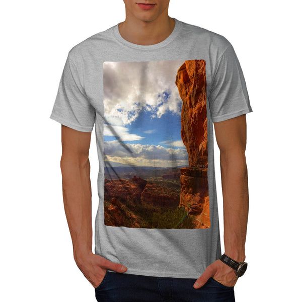 Mountain Panorama Mens T-Shirt