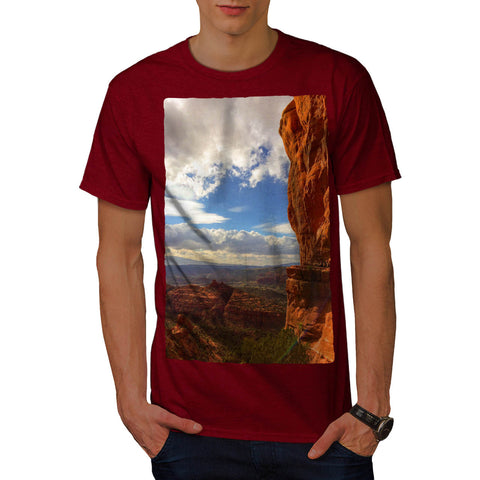 Mountain Panorama Mens T-Shirt