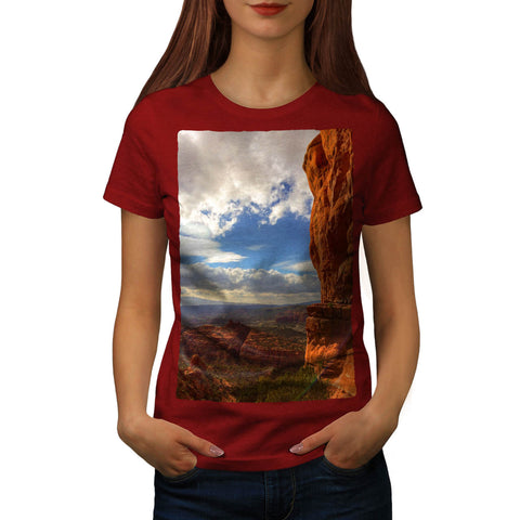 Mountain Panorama Womens T-Shirt