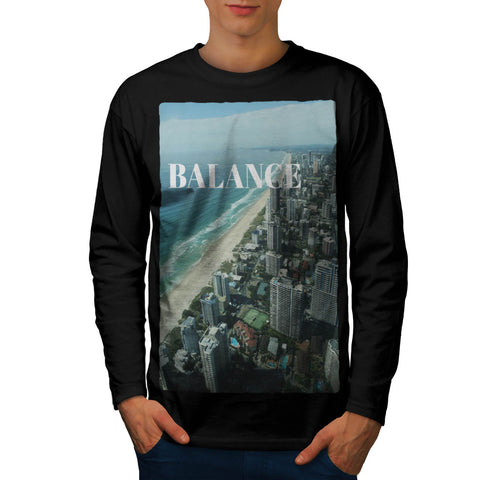 Keep Balance In Life Mens Long Sleeve T-Shirt