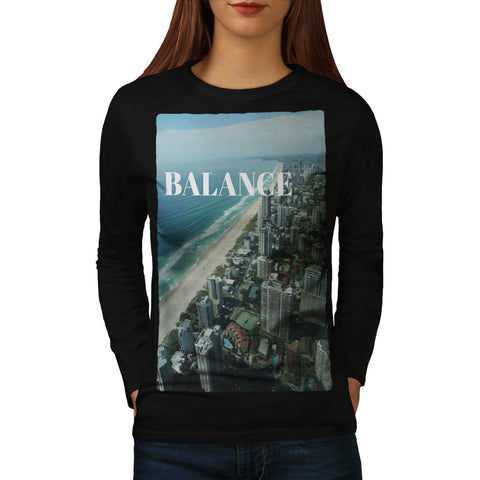 Keep Balance In Life Womens Long Sleeve T-Shirt