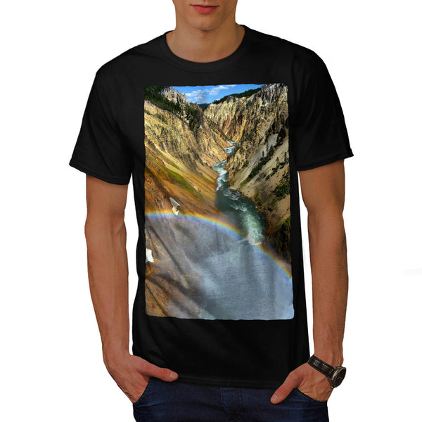 Colorful Rainbow Mens T-Shirt