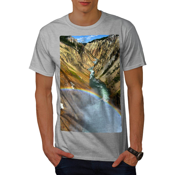 Colorful Rainbow Mens T-Shirt