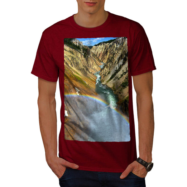 Colorful Rainbow Mens T-Shirt