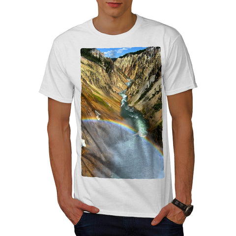 Colorful Rainbow Mens T-Shirt