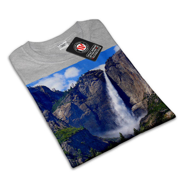 Mountain Waterfall Womens T-Shirt