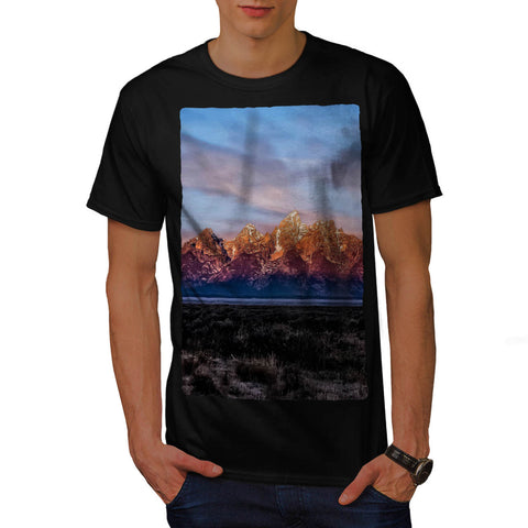 Mountain Landscape Mens T-Shirt