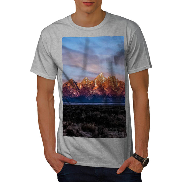 Mountain Landscape Mens T-Shirt